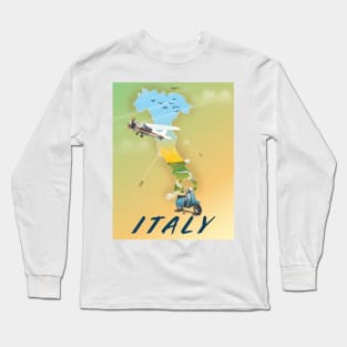 Italy Long Sleeve T-Shirt